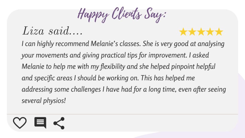 fitness testimonial
