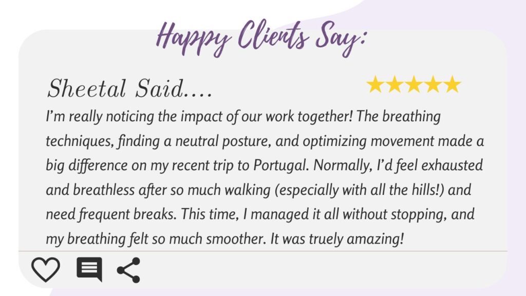 fitness testimonial