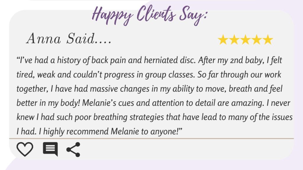 yoga mobility testimonial